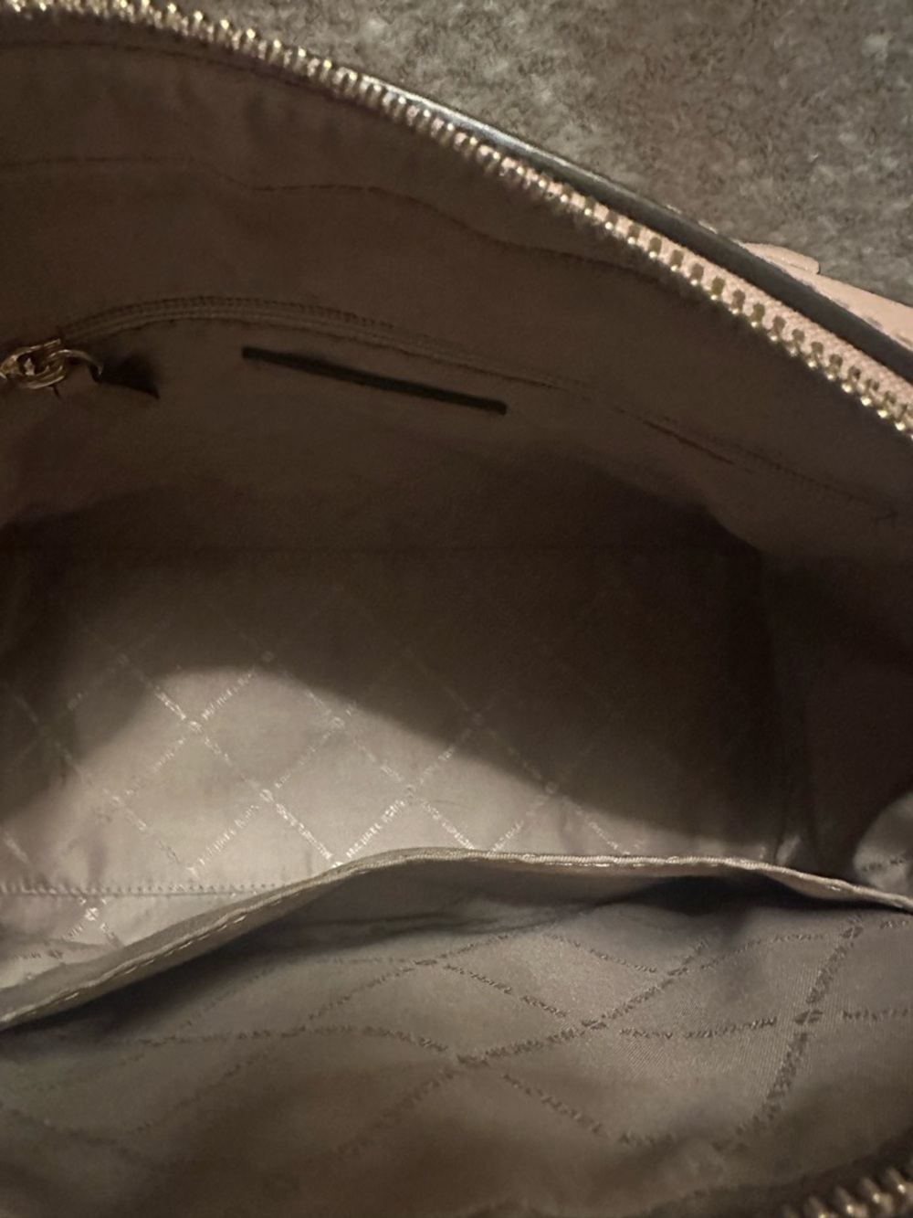 MICHAEL KORS Mauve Pink Leather Satchel with Gold Hardware - Picture 7 of 7
